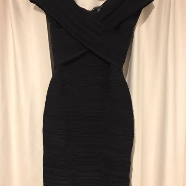 forever new black dress