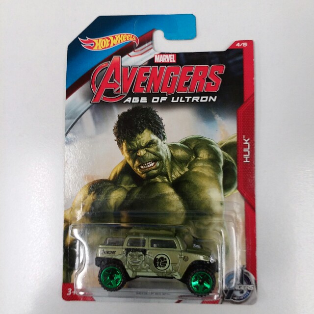 hot wheels hulk