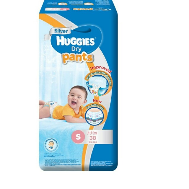 huggies dry pants small