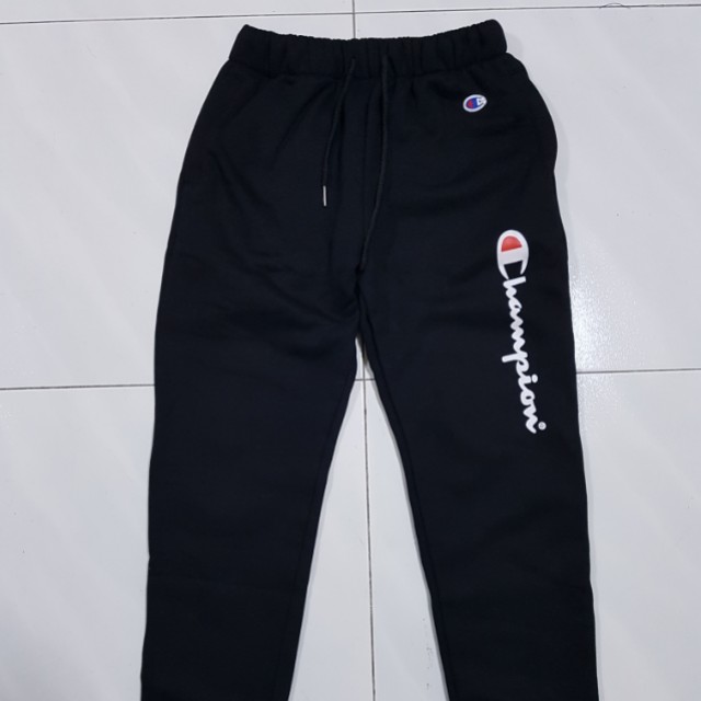 Instock Champion Sweatpants L Size Men s Fashion Bottoms Joggers on Carousell
