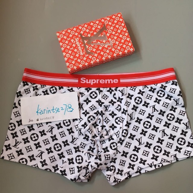 Louis Vuitton X Supreme Underwear Pantis 男士短裤XXL, Women's
