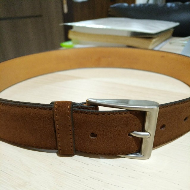 Meermin snuff suede belt, Men's Fashion, Watches & Accessories, Belts ...