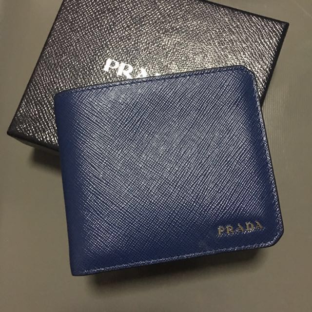 blue wallet mens