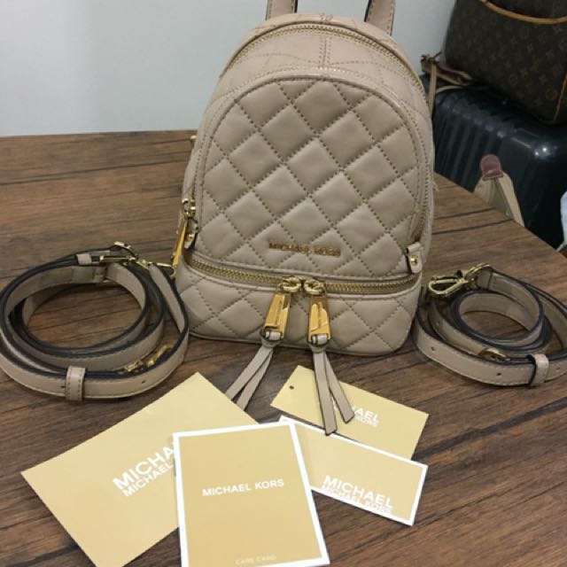 michael kors mini backpack crossbody