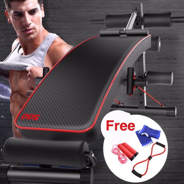 Spring sit up machine top