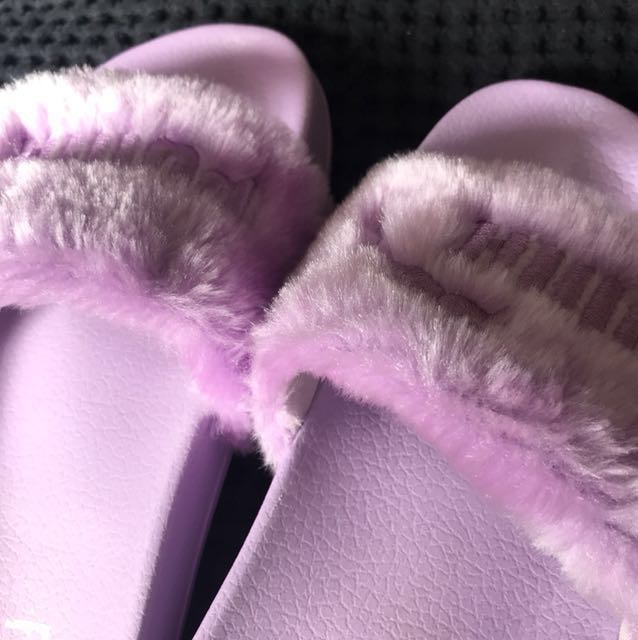 fenty slides purple