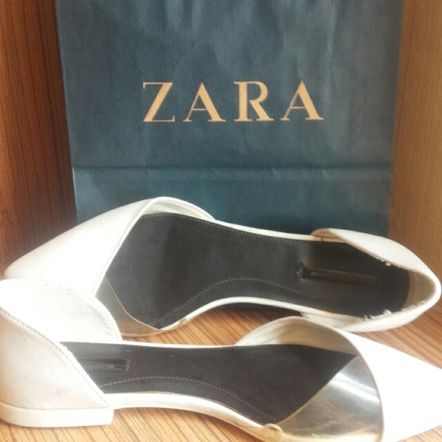 Sepatu Wanita Zara Original Uk 39 Jarang Pakai Fesyen Wanita Sepatu Di Carousell