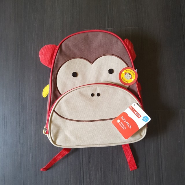 skip hop monkey backpack