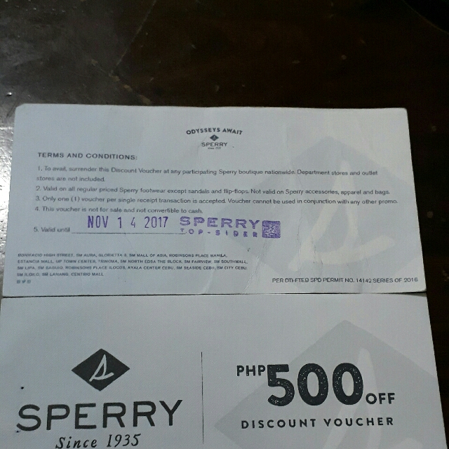 sperry discount