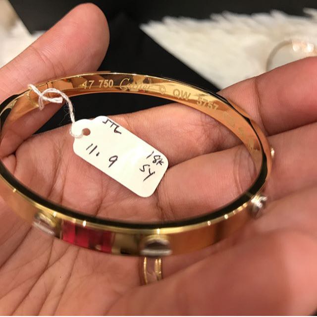 cartier bracelet for sale dubai