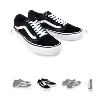 VANS 萬斯 OLD SKOOL DX BLACK黑 男鞋 26號