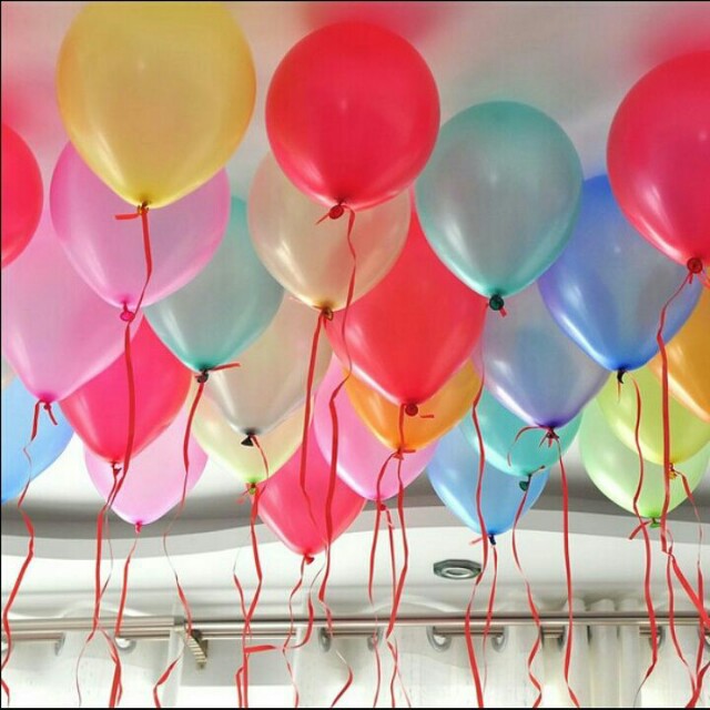 Balon Bulat Metalik 12inch Balon Foil Latex Metalik Balon Foil Balon Metalik Barang Yang Dicari Di Carousell