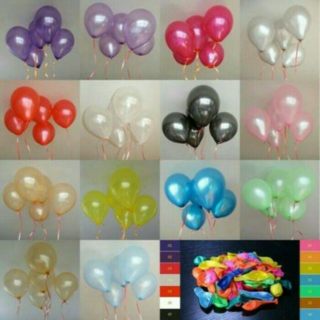 Balon Bulat Metalik 12inch Balon Foil Latex Metalik Balon Foil Balon Metalik Barang Yang Dicari Di Carousell