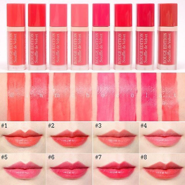 BOURJOIS ROUGE A LEVRES SOUFFLE DE VELVET FUSHIAMALLOW main image 1