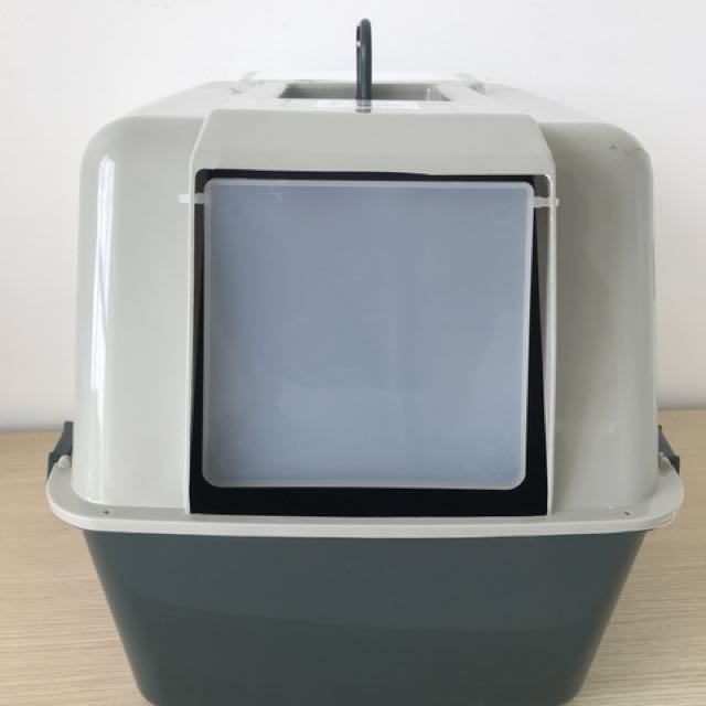 Cat litter box / chinchilla bath house, Pet Supplies, Homes & Other Pet