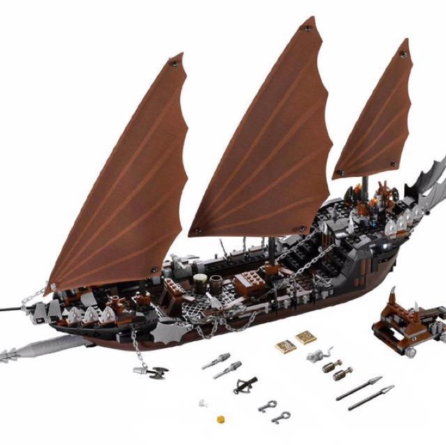 lego lotr pirate ship ambush