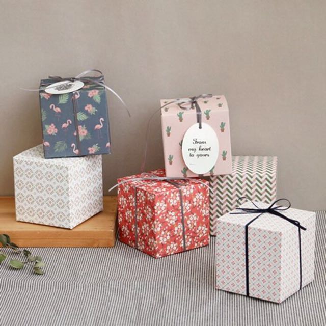 Diy Gift Paper Box Design Craft Handmade On Carou Diy Gift Paper Box Design Craft