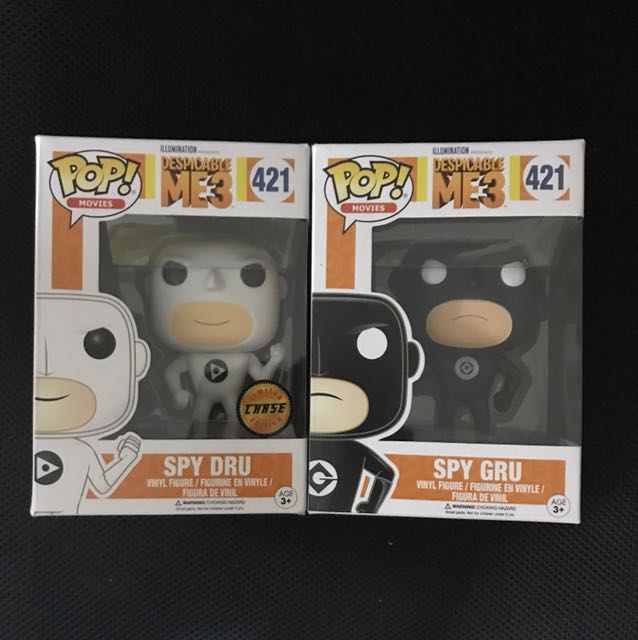 Funko Pop Spy Gru And Spy Dru Hobbies Toys Toys Games On Carousell