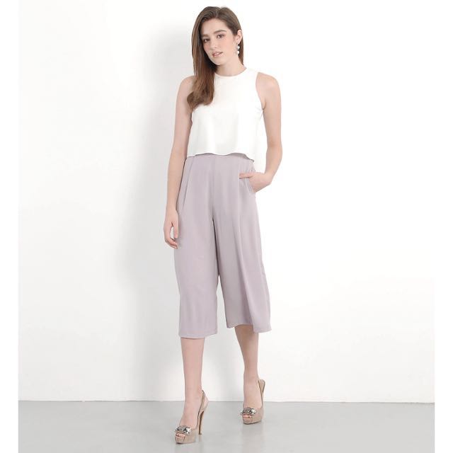 pale grey jumpsuit