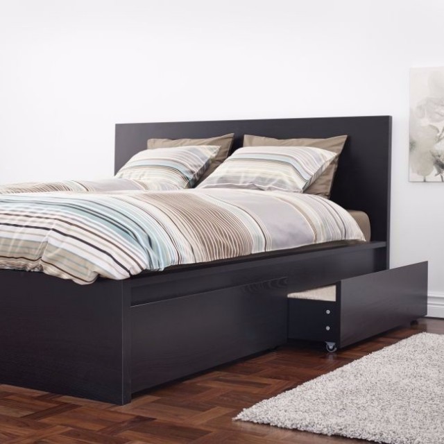 Ikea Storage bed, Home & Furniture on Carousell