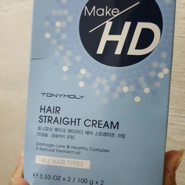Imported From Korea Directly Tonymoly Hair Straight Cream Tony