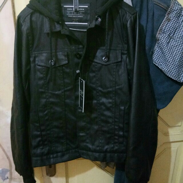 jaket hoodie zara