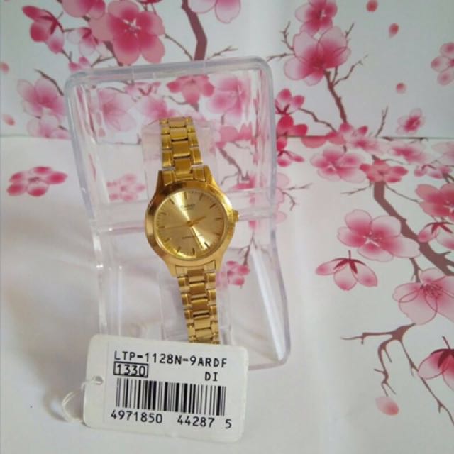 Jam casio discount gold wanita