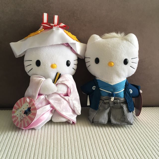 Japanese Style Wedding Dress Hello Kitty Dear Daniel Plush Toys