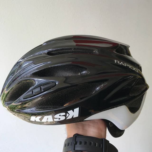 kask rapido helmet black