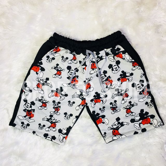Mickey Mouse Shorts Unisex Men Women Small Men S Fashion