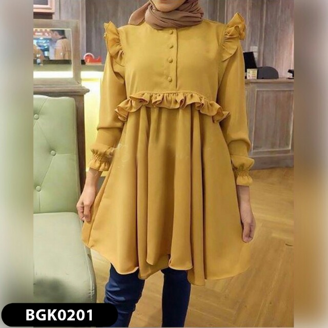  Perpaduan  Jilbab Warna  Mustard  Inspirasi Desain Menarik