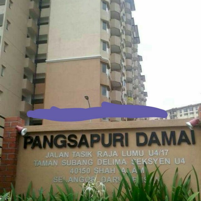 Pangsapuri Damai Subang Bestari Leasehold Apartment For Sale In Selangor Shah Alam Subang Bestari Seksyen U4 Malaysia
