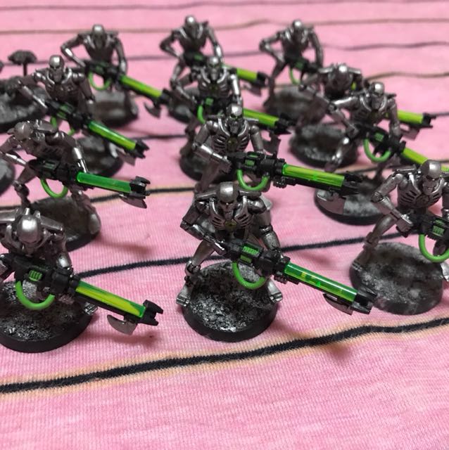 Warhammer 40k Necron Squad Painted Toys Games Others On Carousell