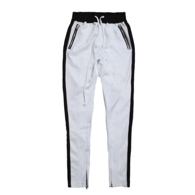White track bottoms outlet