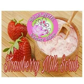 Strawberry Milk Scrub