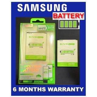 Samsung Battery - All Model Available - Galaxy S4 Note 2 3 J5 J7 S3 J1