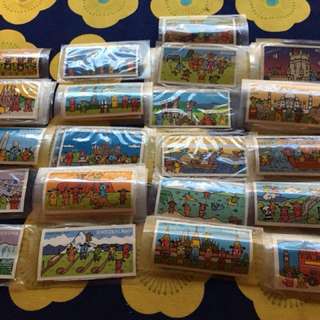 Meijiのマーブルの国のステッカー Marble Chocolate Country Stickers Meijiのマーブルの国のステッカー Marble Chocolate Country Stickers