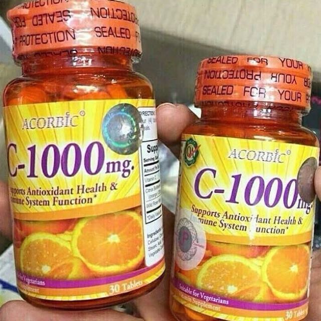 Acorbic Vitamin C 1000mg Everything Else Others On Carousell