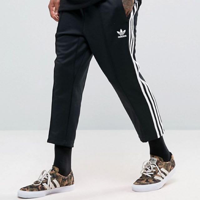 cropped adidas pants mens
