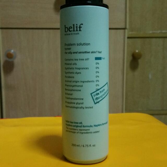 belif problem solution toner