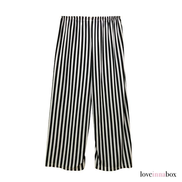 stripes square pants