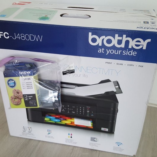 Brother printer MFC J480 DW, Computers & Tech, Printers, Scanners