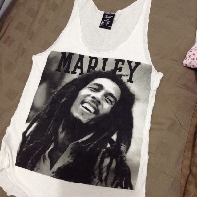 Forever 21 bob marley tank top Women s Fashion Tops Sleeveless