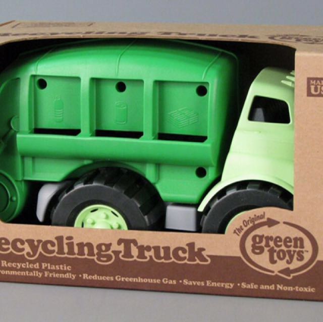 green toys recycle truck
