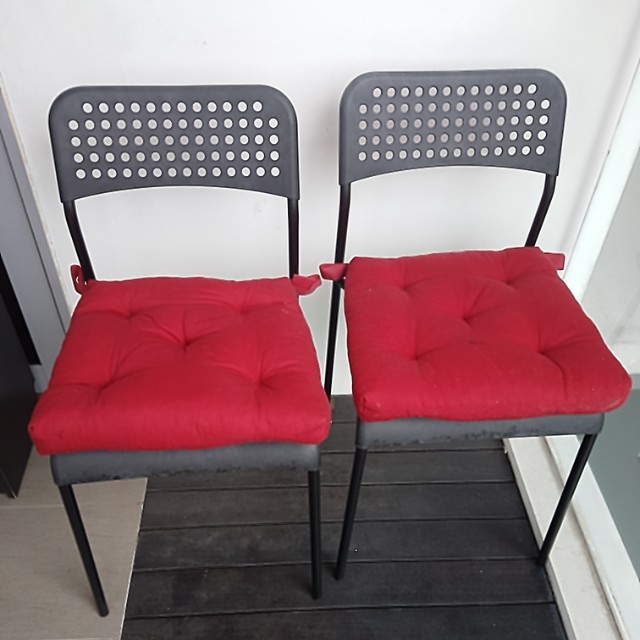 Ikea Adde Chairs With Cushion Furniture Tables Chairs On Carousell