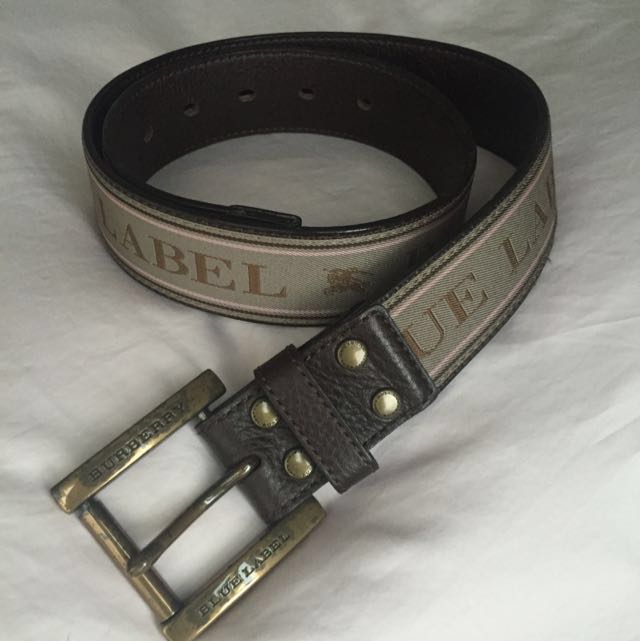 burberry belt blue