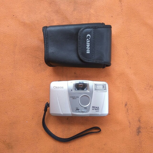 kamera pocket canon prima bf 800 date