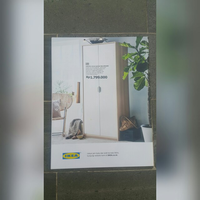 Katalog Lemari Baju Ikea 2017 Buku Alat Tulis Majalah Lainnya Di Carousell
