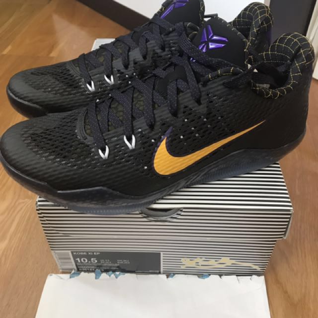 Kobe 11 deals purple and black