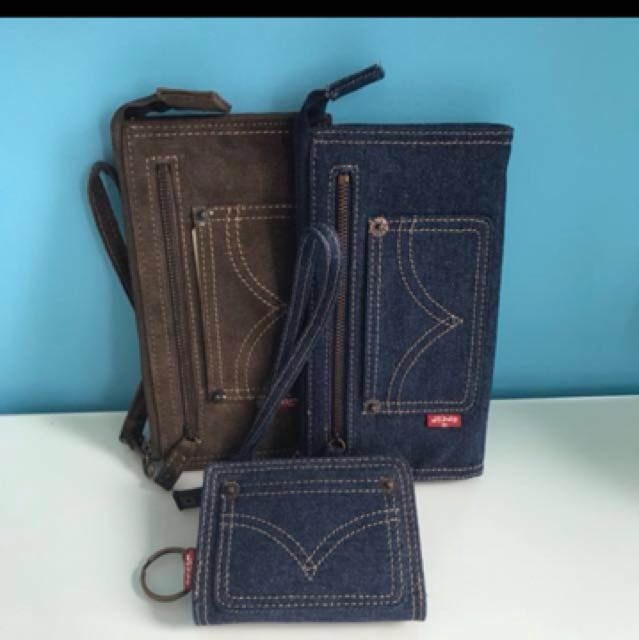levis jeans wallet